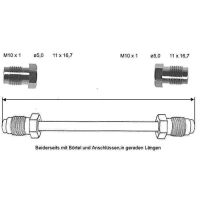 Brake pipe 440 mm 10 x 1