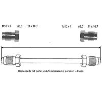 Brake pipe 750 mm 10 x 1