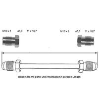 Brake pipe 1430 mm 10 x 1