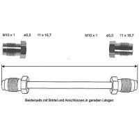 Brake pipe 1600 mm 10 x 1