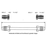 Brake pipe 2010 mm 10 x 1