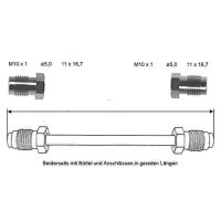 Brake pipe 2200 mm 10 x 1