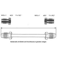 Brake pipe 2400 mm front right