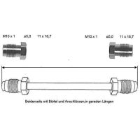 Brake pipe 3550 mm 10 x 1