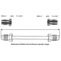 Brake pipe 4400 mm 10 x 1