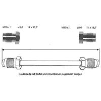 Brake pipe 4700 mm 10 x 1