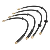 Steel braided brake lines front and rear Fischer Hydraulik