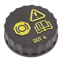 Brake fluid reservoir cap