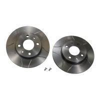 Set of sports brake discs Brembo slitted