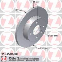 Brake disc rear full