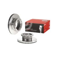 Front brake disc internally ventilated 432 Ø BREMBO