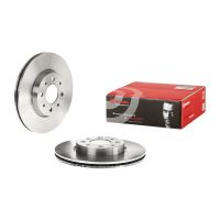 Front brake disc ventilated Brembo 257 Ø