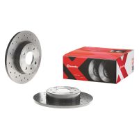 Coated front brake disc 240 Ø BREMBO Xtra Line