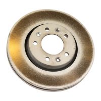 Brake disc front coated internally ventilated original