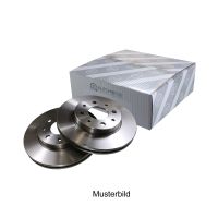 Brake disc front coated ventilated 284.0 Ø 5-hole rim