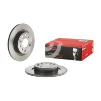Rear brake disc fully coated 278 Ø mm