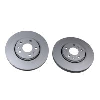 Brake disc front externally ventilated 296 mm Ø Zimmermann coated