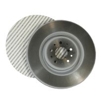 Brake disc front coated ventilated original