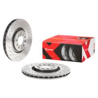 Front brake disc 330 Ø coated ventilated Brembo Xtra Line