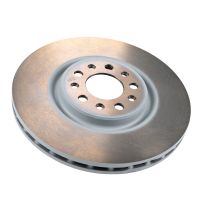 Brake disc front coated