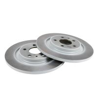 Set of brake discs original rear coated full 272 mm Ø