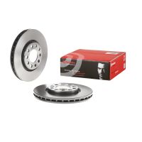 Front brake disc coated 281 Ø mm ventilated