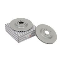 Front brake disc, coated, ventilated, 281 Ø