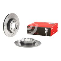 Rear brake disc 278 Ø coated BREMBO XTRA LINE