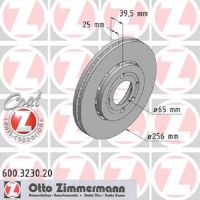 Brake disc front internally ventilated