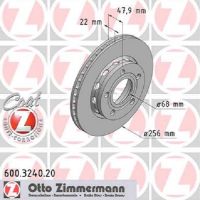 Brake disc rear internally ventilated