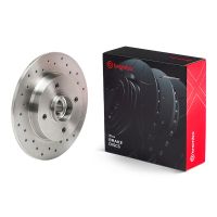 Rear brake disc with wheel bearing Xtra Line