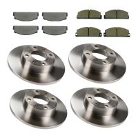 Brake disc set & brake pads V + H