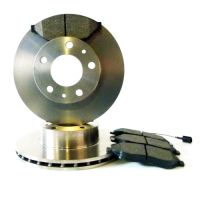 Brake disc set & brake pads front