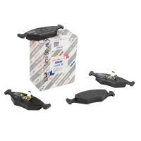 Brake pad set in front