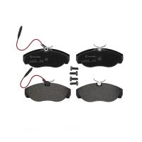 Front brake pads with Brembo screws