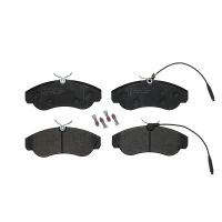 Front brake pads with Brembo screws