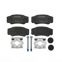 Rear brake pads including accessories Brembo