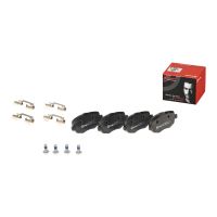 Front brake pads without Brembo warning contact