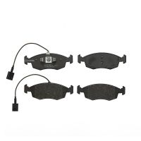 Front brake pads including Brembo wear contacts