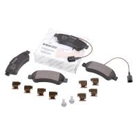 Brake pads rear original with 2 x warning cables<17Q