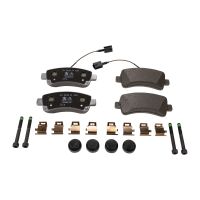 Rear brake pads original 20Q with accessories PSA OE