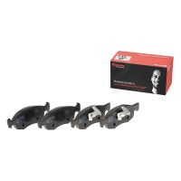 Front brake pads without warning contact
