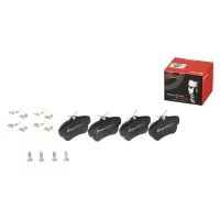 Rear brake pads with Brembo accessories