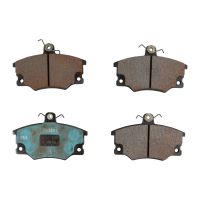 Brake pad set in front