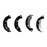 Brake shoe set with lever Bendix