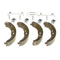 Handbrake shoe set with springs