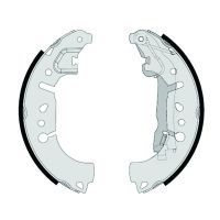 Lockeed brake shoe set