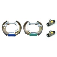Rear brake shoe set kit pre-assembled Brembo