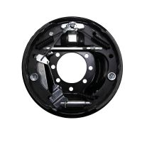 Brake kit with anchor plate rear right