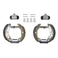 Brake shoe set rear